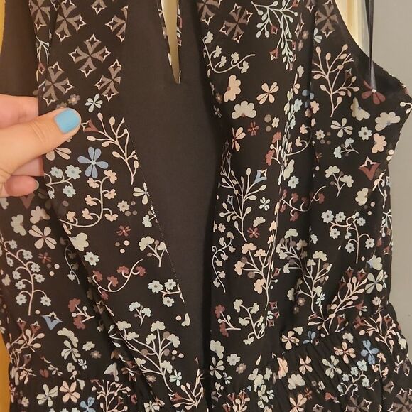 Ted Baker Hazel High-Neck Wide Leg Jumpsuit Size 1 US 0-2 NWT - Picture 10 of 13